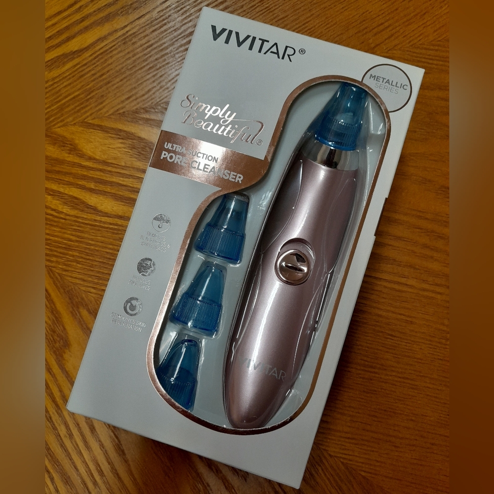 Vivitar Ultra Suction Pore Cleanser Metallic Series NWT Size:OS